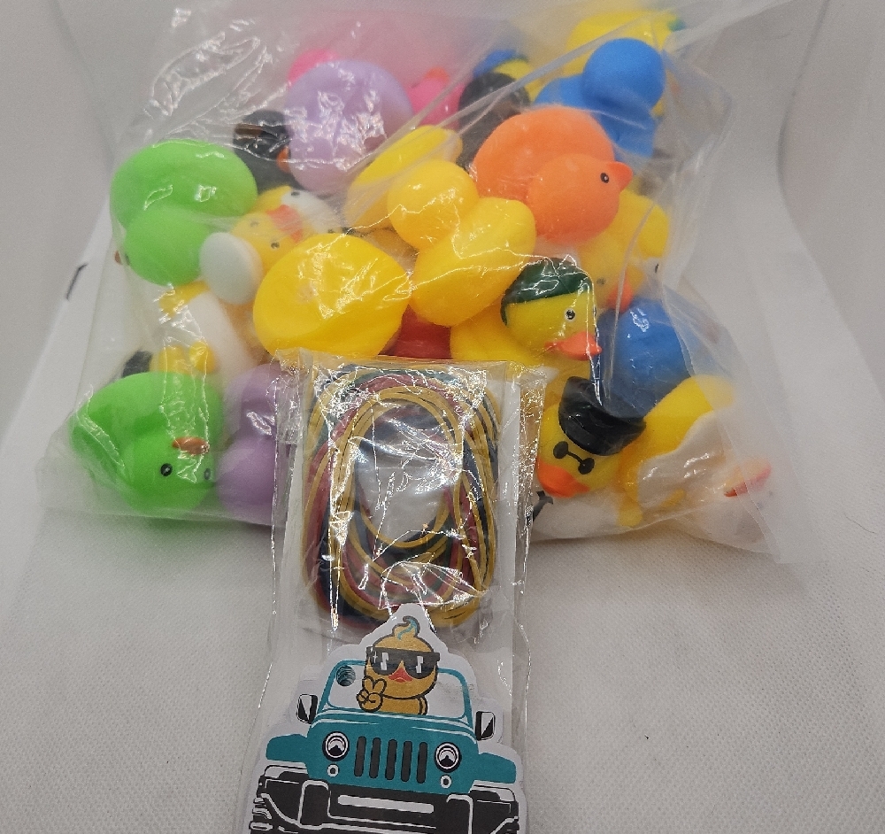 Colorful Rubber Duck Toy Set